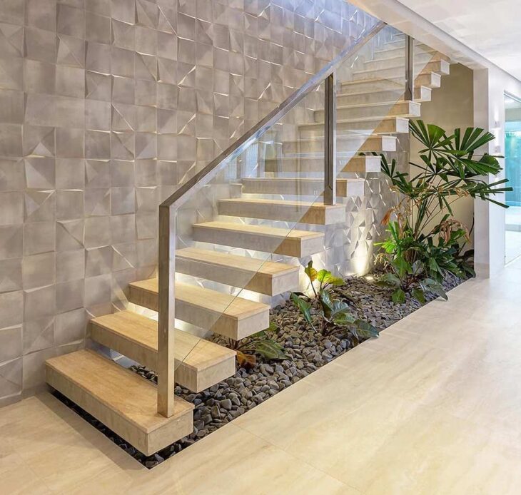 Com pedras e suculentas: um toque desértico - detalhe