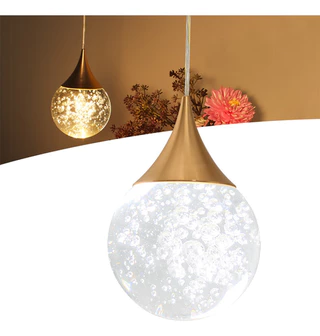 Luminárias com Cúpulas de Tecido Floral: Romantismo e Delicadeza - detalhe