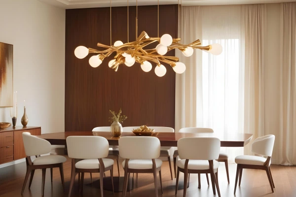 Lustres Minimalistas com Foco na Funcionalidade - ideia