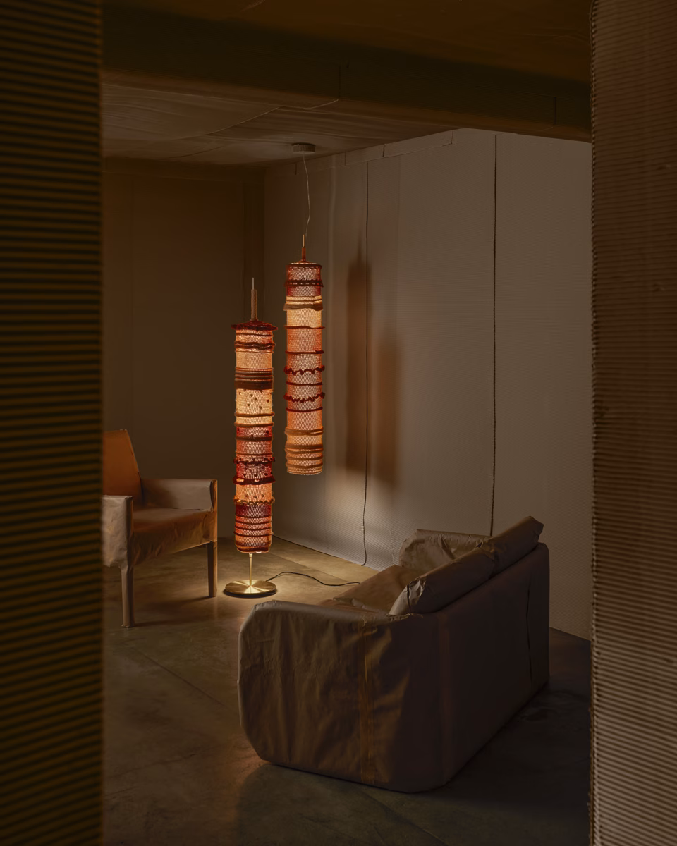 Aconchego e Textura: Design de Interiores com Tricô e Crochê - ideia