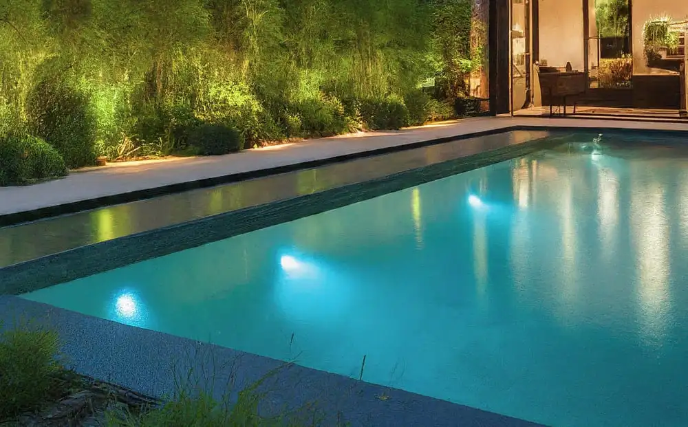 Paisagismo Noturno com Iluminação LED: Um Espetáculo de Luz e Sombra - detalhe