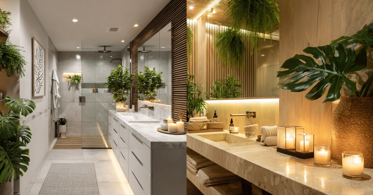 Plantas e Velas Aromáticas: Relaxamento e Bem-Estar - inspiração