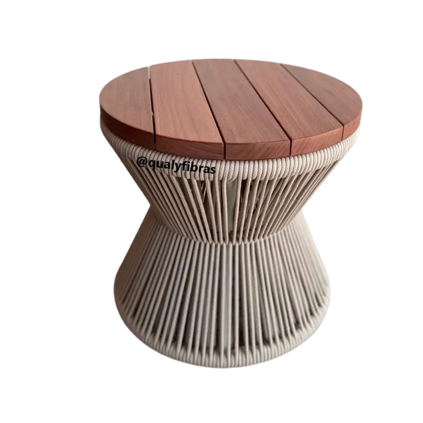 Puff de Corda Náutica: Leveza e Vibe Praiana - ideia