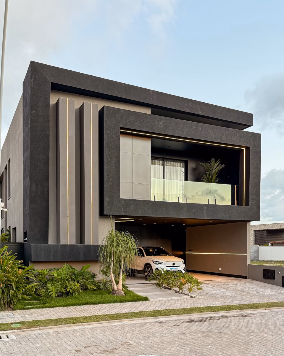 Elegância e Modernidade com Detalhes em Aço Inox - ideia