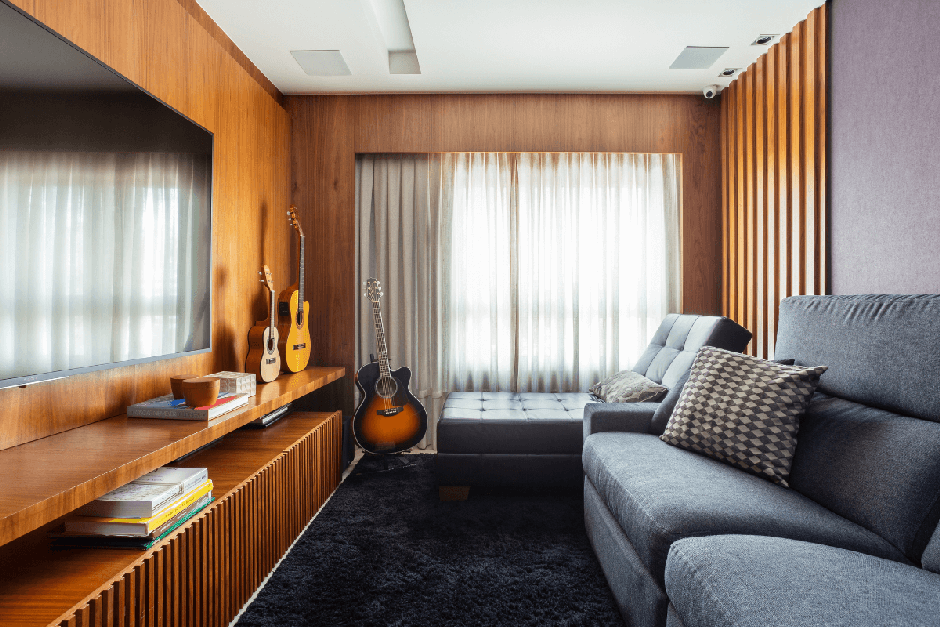 Painel estofado: Conforto e elegância para um ambiente aconchegante - inspiração