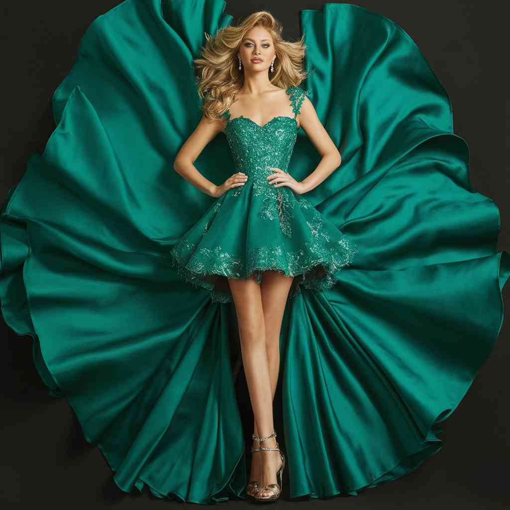 Verde Esmeralda: Toque de Luxo com Veludo e Detalhes Dourados - detalhe