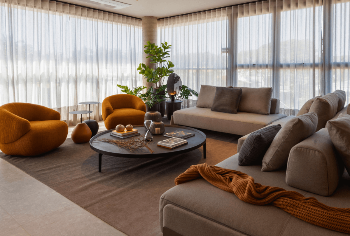 Explore a Textura de Tecidos Naturais como Linho e Algodão - inspiração