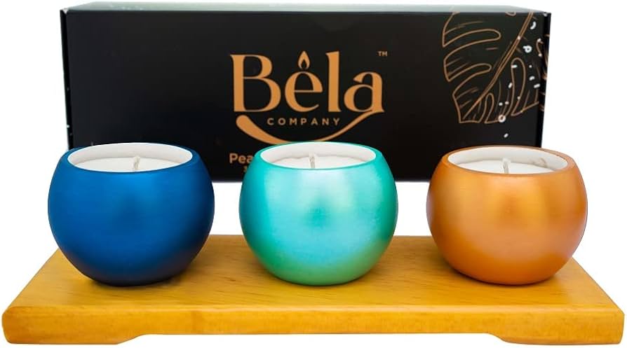 Velas Aromáticas em Recipientes de Cerâmica Artesanal - detalhe