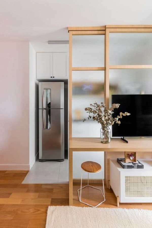 Com Textura Boreal em Portas de Armários Vintage - detalhe