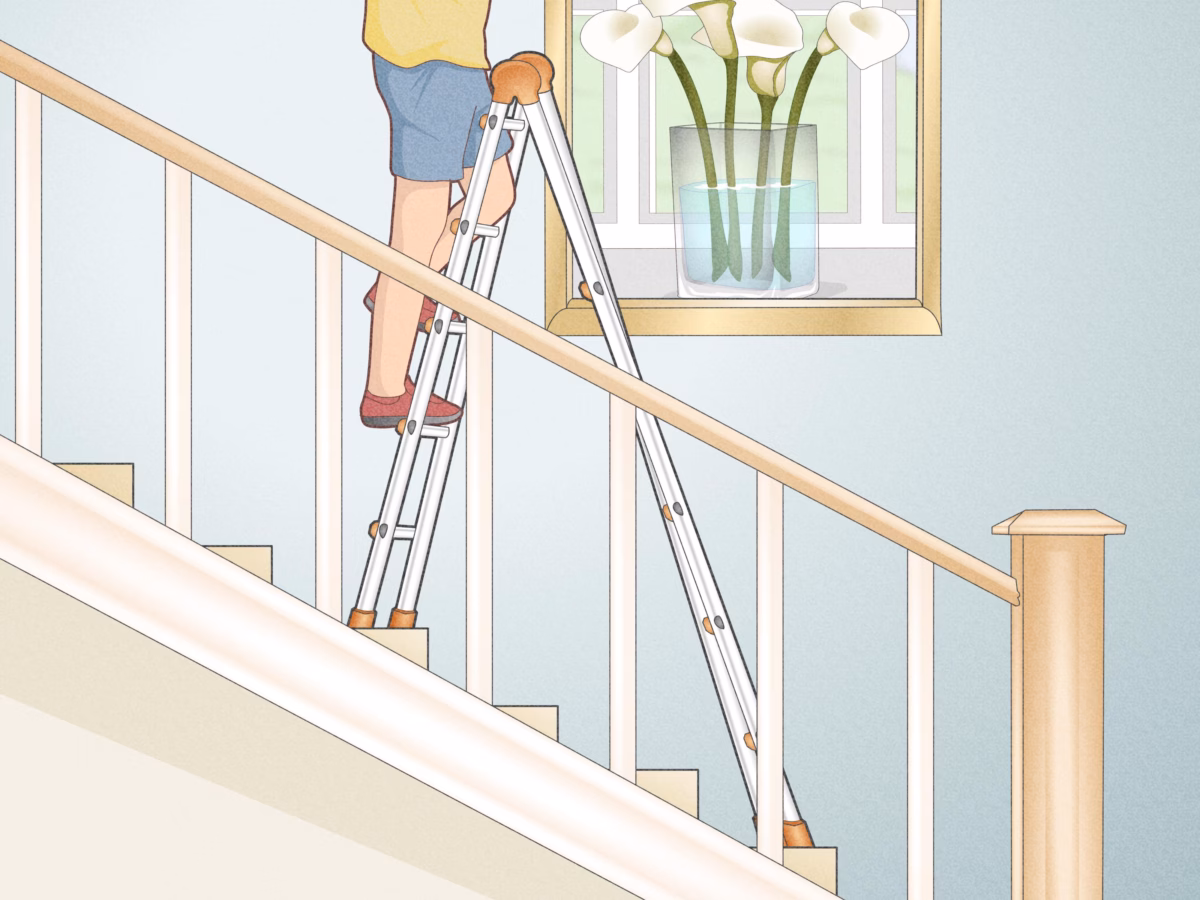 Maximizando Espaços: Quadros em Escadas e Corredores - ideia