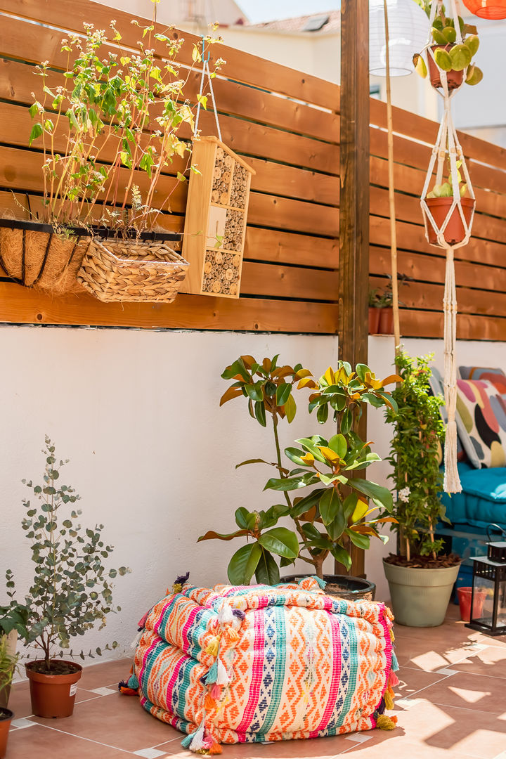 Decoração Rústica com Detalhes em Macramê - inspiração