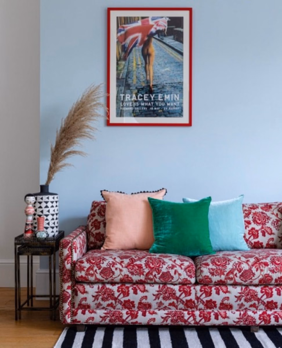 Sofá com Estampa Floral: Um Jardim Dentro de Casa - ideia