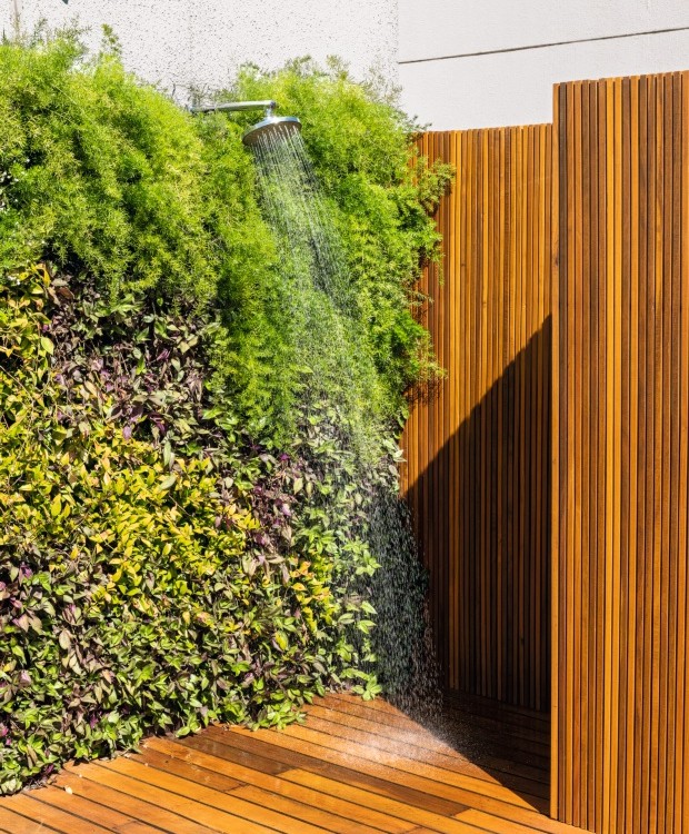 Jardim Vertical com Tecido Feltro: Simples, Barato e Personalizável - ideia