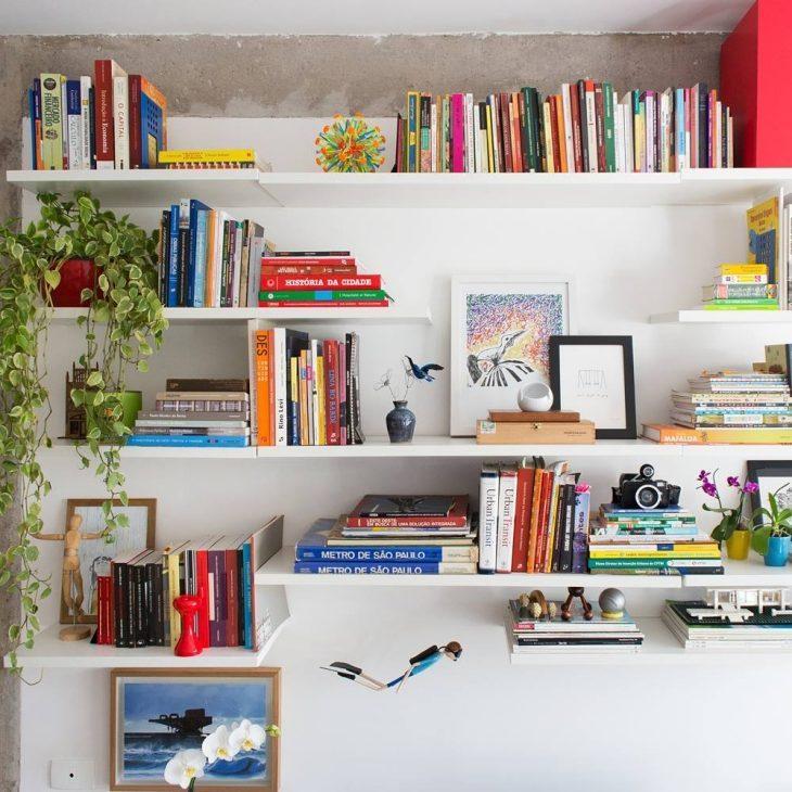 Livros na Decoração Suspensa: Uma Ideia Original e Surpreendente - inspiração