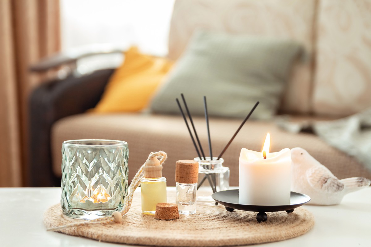 Com Aromaterapia: Deixe a casa cheirosa e aconchegante - ideia