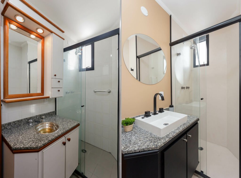 Gabinete Velho de Cara Nova com Patchwork: Cores e Personalidade! - ideia