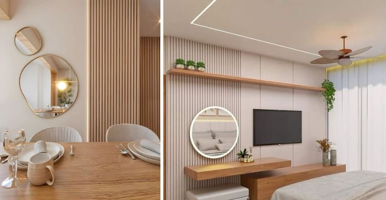 Espelho com Iluminação Embutida: Tecnologia e Sofisticação ao Seu Alcance - ideia