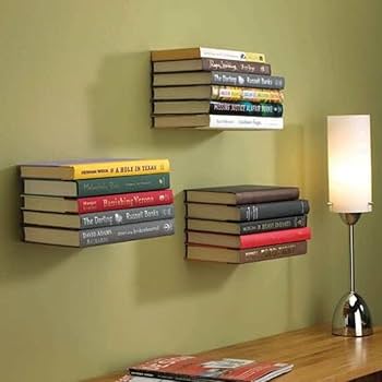 Prateleiras Minimalistas com Fixação Invisível: Leveza e Sofisticação - ideia