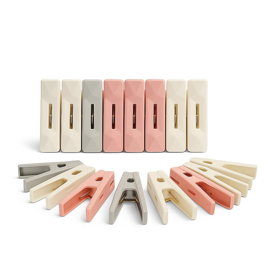 Prendedores de Roupa com Aplicações de Renda: Delicadeza e Sofisticação no Varal - ideia