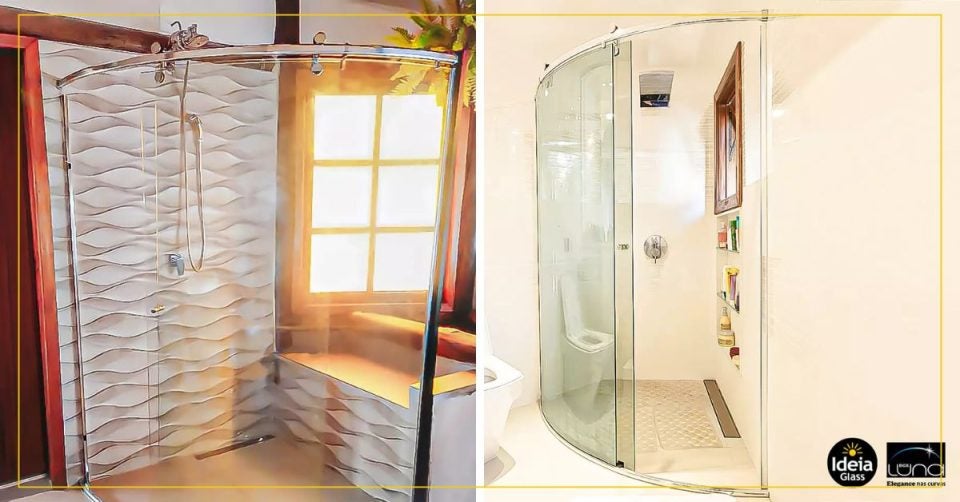 Box Inovador com Design Curvo e Cantos Arredondados - ideia