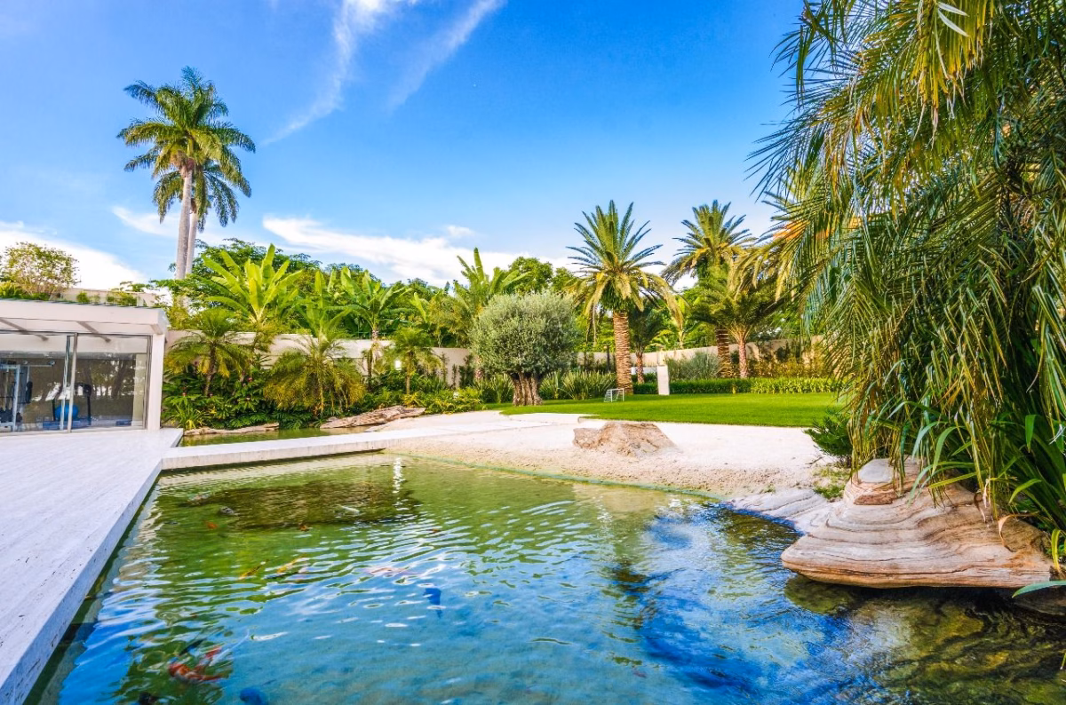 Com Formato Orgânico e Espreguiçadeiras Submersas - ideia