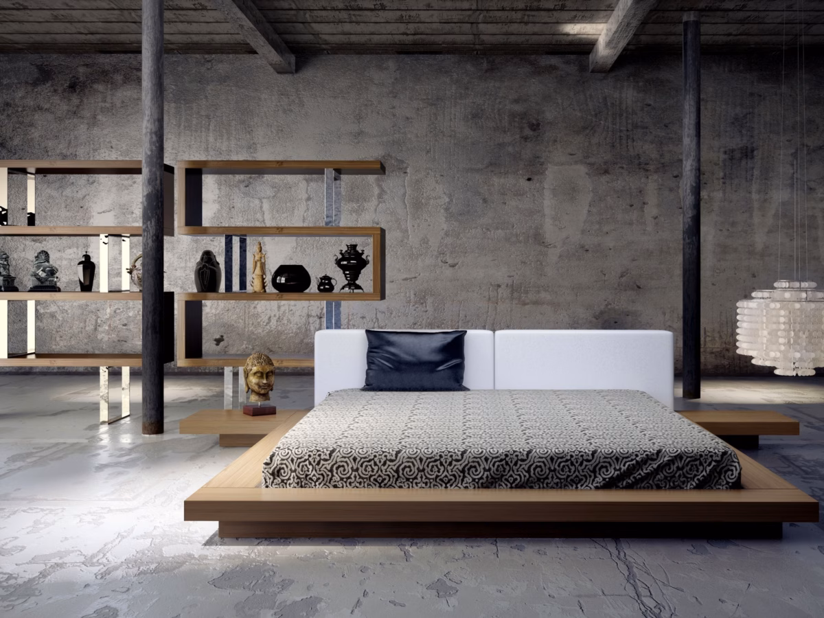 Cimento Queimado com Design 3D: Inovação e Arte nas Suas Paredes - ideia