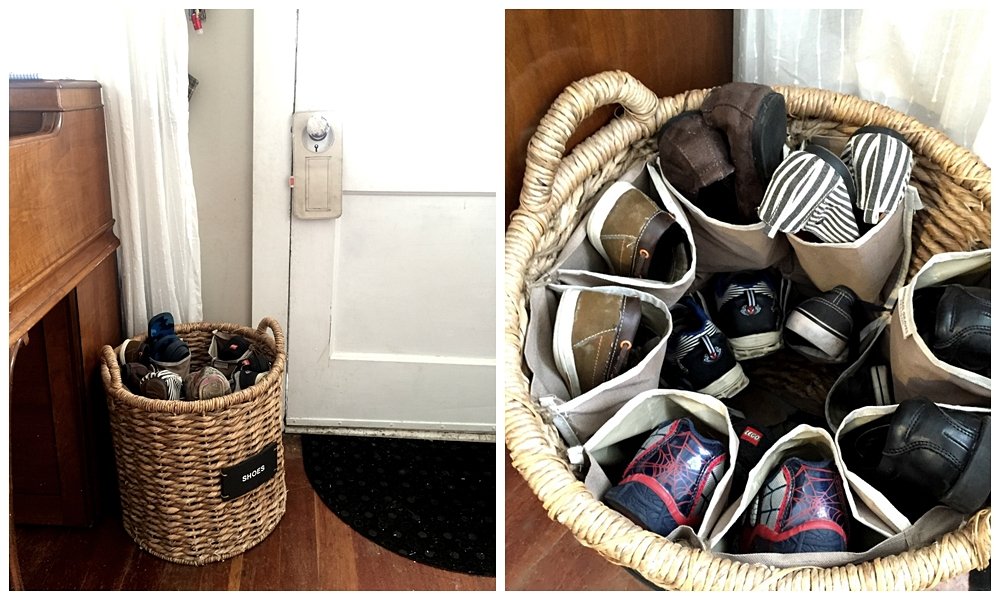 Cestas de Vime ou Bambu: Textura Natural e Aconchego para Organizar seus Calçados - inspiração