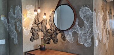 Muralismo: Uma Obra de Arte Exclusiva na Sua Casa - detalhe