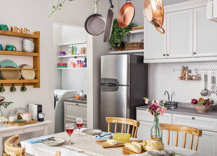 Com Eletrodomésticos Retrô Charmosos - detalhe