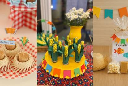 Varal de Lembrancinhas: Decoração Interativa com Miniaturas e Recadinhos - detalhe