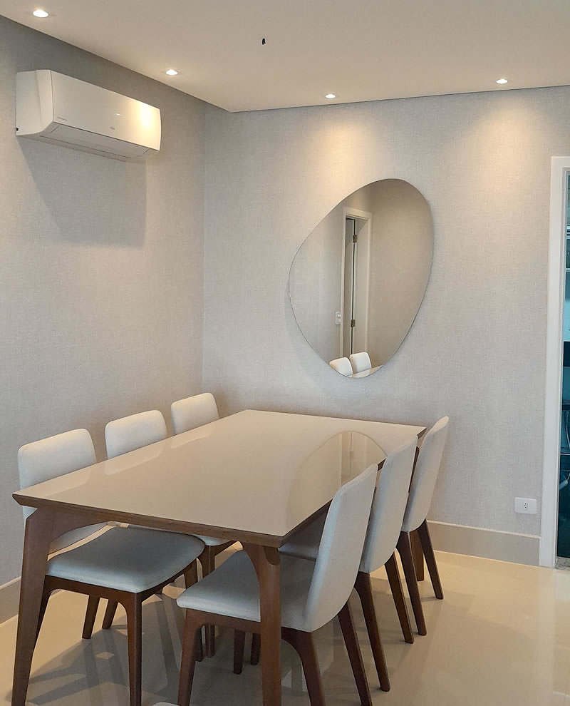 Modernidade Aconchegante: Espelhos Orgânicos - detalhe