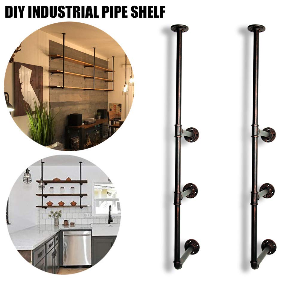 Estante Tubulação Industrial: Atitude e Originalidade - detalhe