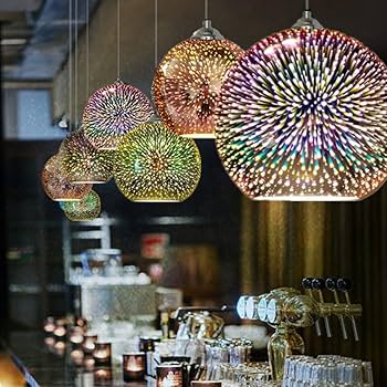 Luminárias com Cúpulas de Chita: Alegria e Cores Vibrantes - inspiração