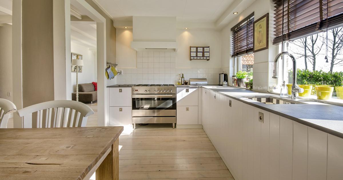 Cozinha Relaxante com Plantas - ideia