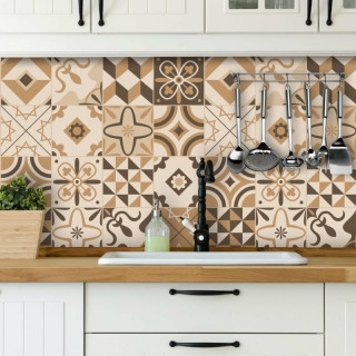 Adesivo com Textura 3D: Relevo e Sofisticação na Parede - detalhe