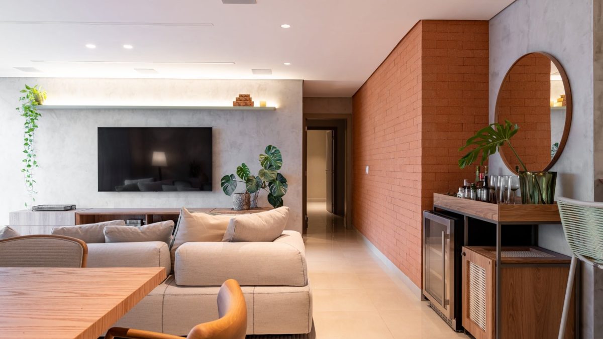 Conforto e Estilo: Sala de Estar com Textura Acolchoada para Relaxar - ideia