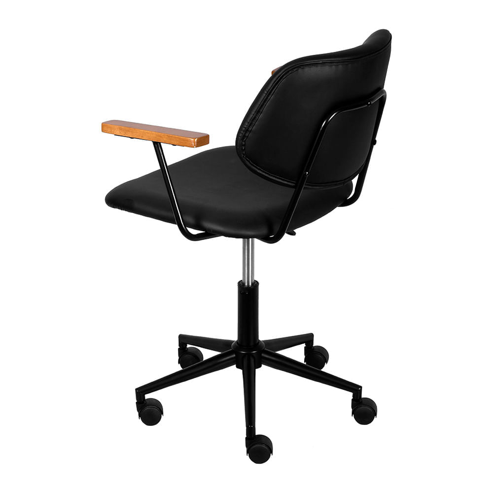 Cadeira de Escritório Funcional com Organizadores Laterais - detalhe