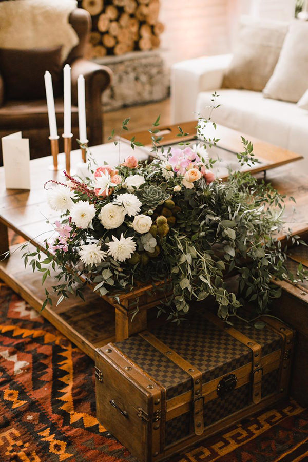 Delicadeza Vintage: Decoração Romântica com Renda e Flores Secas - ideia