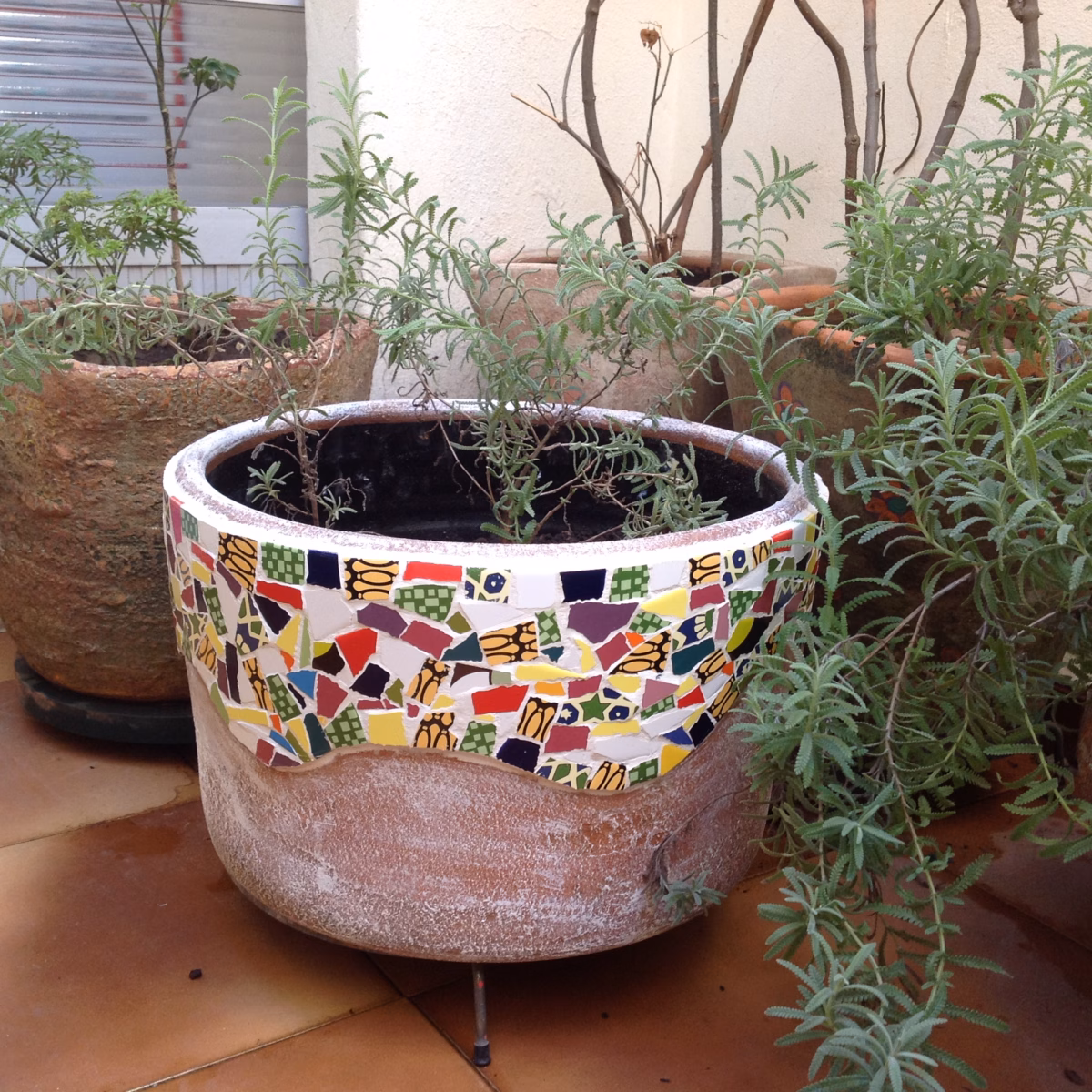 Vasos Customizados com Mosaicos: Arte e Exclusividade - inspiração