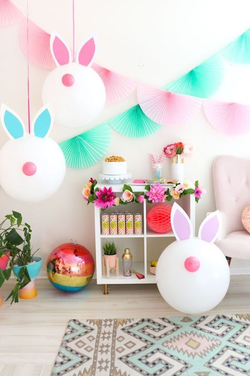 Decoração de Páscoa com Luminárias de Papel: Suavidade e Luz - inspiração