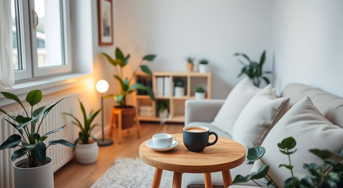 Cantinho do Café: Um Espaço Funcional e Charmoso na sua Sala - inspiração