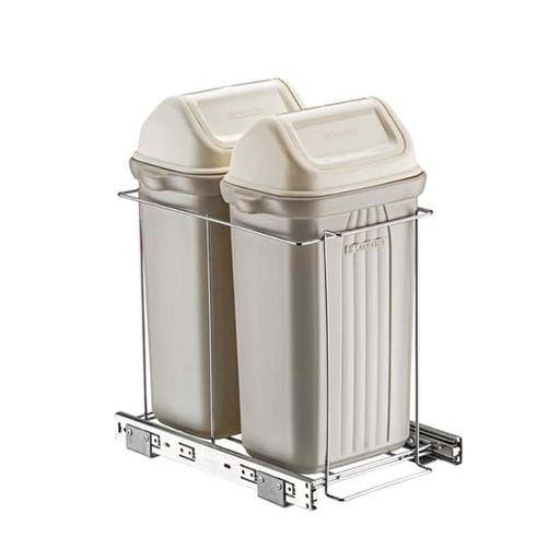 Lixeira Camuflada em um Carrinho Multiuso: Discreta e Versátil - inspiração