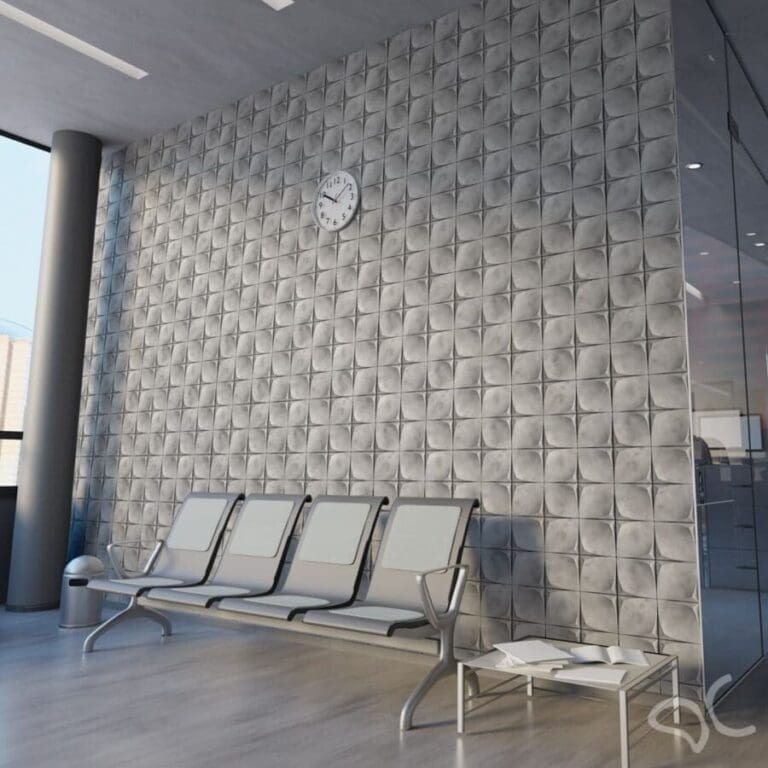 Revestimento 3D de Cimento Queimado para um Estilo Industrial - inspiração