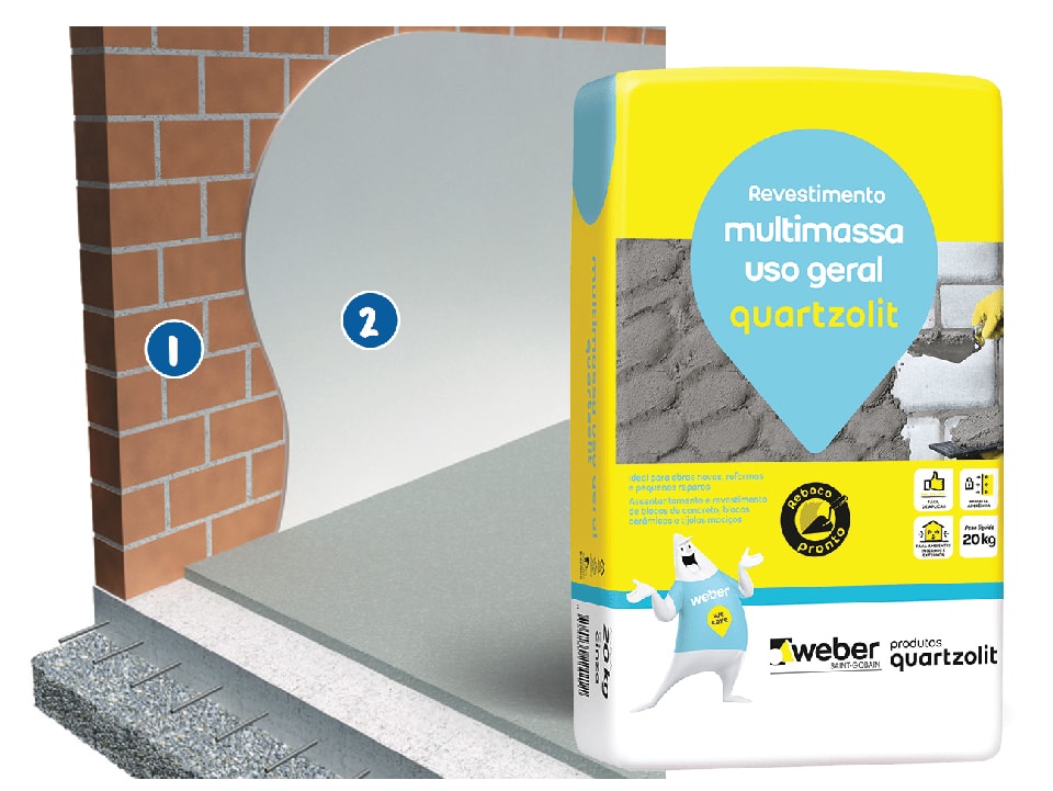 Amplitude e Leveza com Revestimento de Quartzo - ideia