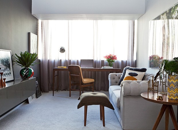 Home Office Integrado: Crie um Espaço de Trabalho Inspirador - ideia