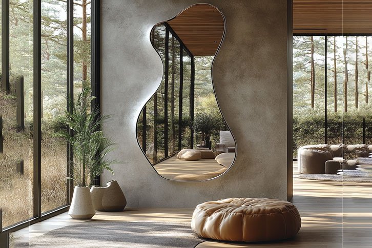 Espelhos Decorativos: Reflexos de Histórias e Emoções - detalhe