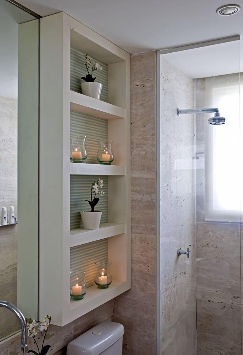 Banheiro Criativo com Decoração DIY: Personalidade e Economia - ideia