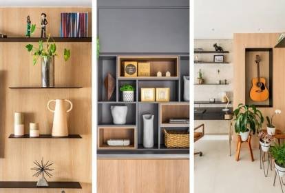 Nichos Decorativos: Personalidade Exposta - detalhe