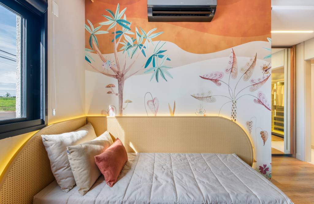 Tropical Vibrante com Estampas e Fibras Naturais - ideia