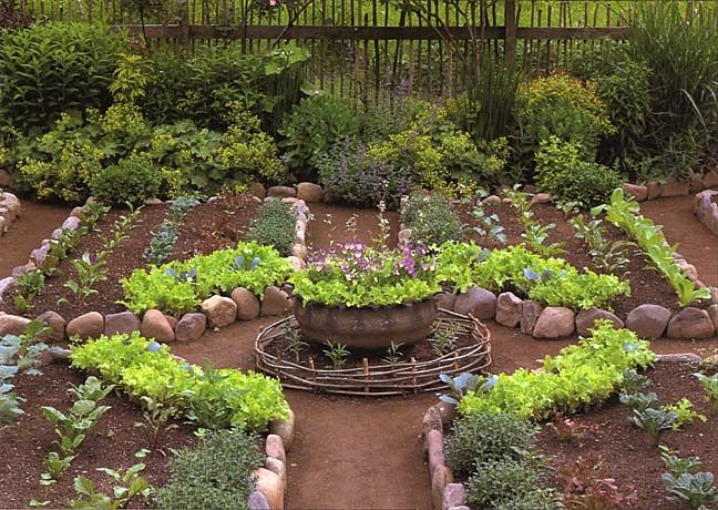Jardins Aromáticos em Espiral: Beleza e Funcionalidade Unida - detalhe